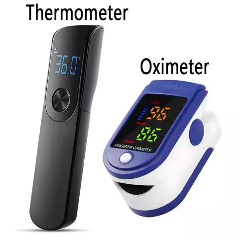 Kit de teste de temperatura médica interferência infravermelha sem contato tes