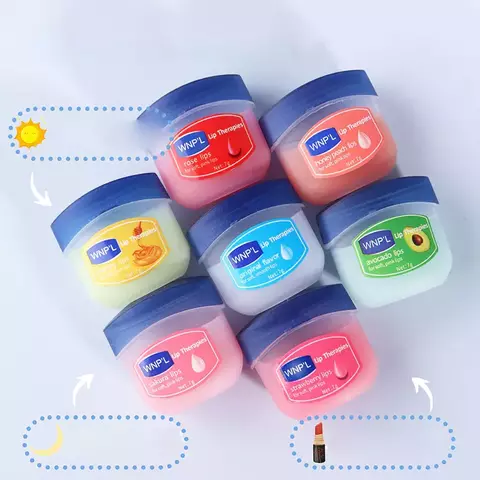 MÁSCARA LABIAL HIDRATANTE WNP'L PARA HOMENS E MULHERES, BÁLSAMO COM SABOR FRUTAS TODOS OS TIPOS DE PELE, NUTRITIVO - comprar online