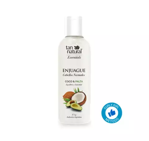 ENJUAGUE CABELLOS NORMALES COCO Y PALTA 375G