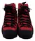 Bota com Cadarço - cor vermelho - loja online