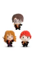 Set 3 Peluches Harry Potter Original Suave 18 Cm Colección Original