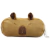 Estuche Lapicera Peluche Animal Organizador Escolar/Oficina 21 cm