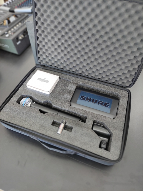 Microfone S/ Fio Shure Blx24br B58-j10