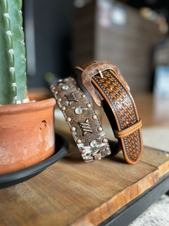 CINTO DE ARAME PELO MARROM REF CT4172