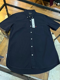 CAMISA AUROCHS M/C AZUL MARINHO 016