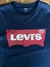 CAMISETA GOLA CARECA LEVIS AZUL MARINHO LB001-0886 - comprar online