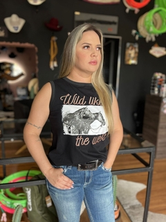 REGATA TURKESE CAVALO PRETA REFT5048