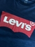 CAMISETA GOLA CARECA LEVIS AZUL MARINHO LB001-0886 na internet