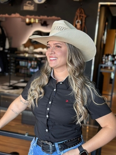 CAMISA FEMININA AUROCHS PRETA REF 2466898