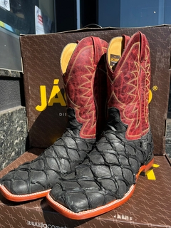 BOTA JACOMO PIRARUCU PRETA 3202/RXDQ