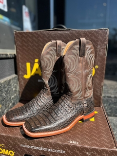 BOTA JACOMO JACARE CAFÉ COSTA 3172/RXDQ