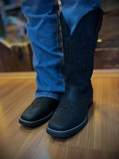 BOTA FEMININA HELAZZA ASA PRETA REF60024