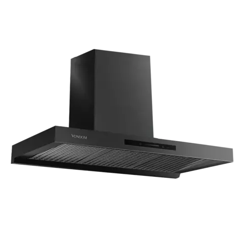 CAMPANA DE PARED VONDOM ACERO INOXIDABLE NEGRO 90 CM VC90NH