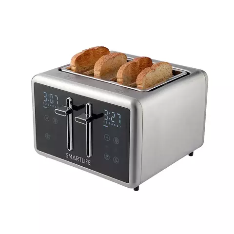 TOSTADORA DIGITAL SMARTLIFE SL-TOD1520 4 PANES 1700 WATTS