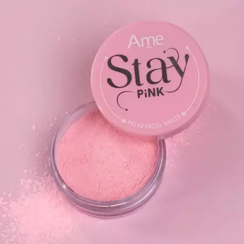 Ame - Polvo Suelto Rosado Stay Pink