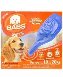 PIPETAS BABS PERROS 10KG HASTA 20KG