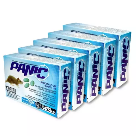 PANIC RATICIDA RODENTICIDA 100gm - comprar online