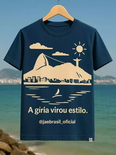Já é Rio Cenário - azul - comprar online
