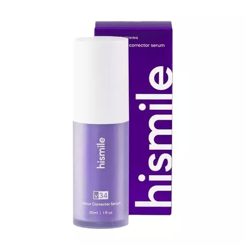 Hismile V34 Creme Dental Roxo 30ml – Clareador Instantâneo, Antitártaro e Hálito Fresco - comprar online