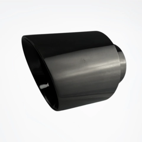 Ponteira Saída Chanfrada 4" BLACK CROMO - comprar online