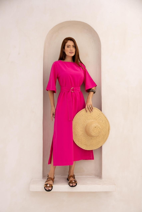 VESTIDO - SERENA - ALFAIATARIA MARRANT - PINK