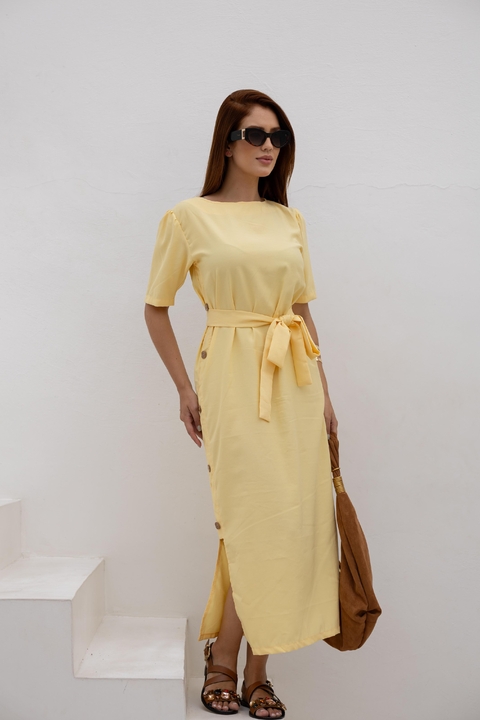 VESTIDO - TIFANY - ALFAIATARIA MARRANT - AMARELO