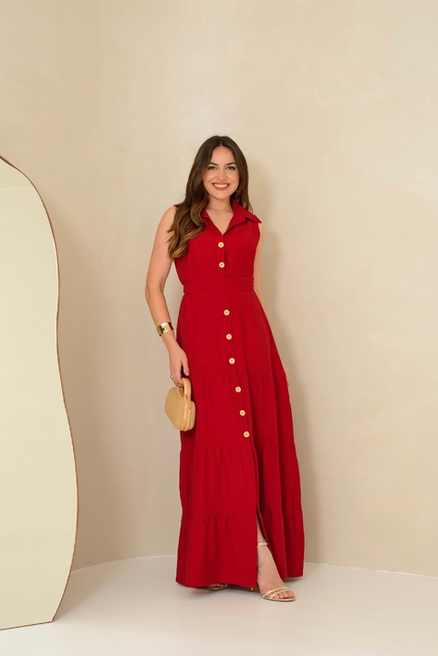 CHAMISE ANGEL - ALFAIATARIA MARRANT - VERMELHA