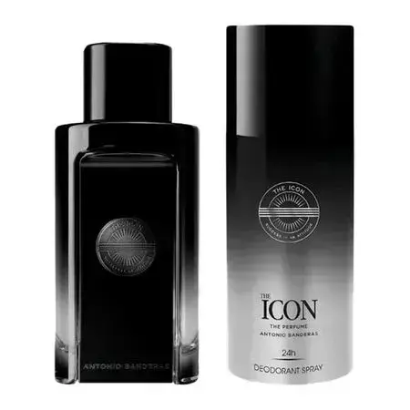 Conjunto The Icon Banderas Masculino - Eau de Parfum 100ml + Desodorante Spray 150ml