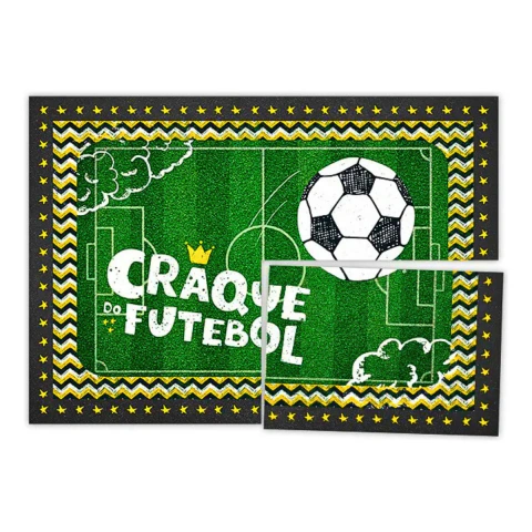Painel Decorativo 126X88 Cm Festa Futebol 01 Unidade REGINA