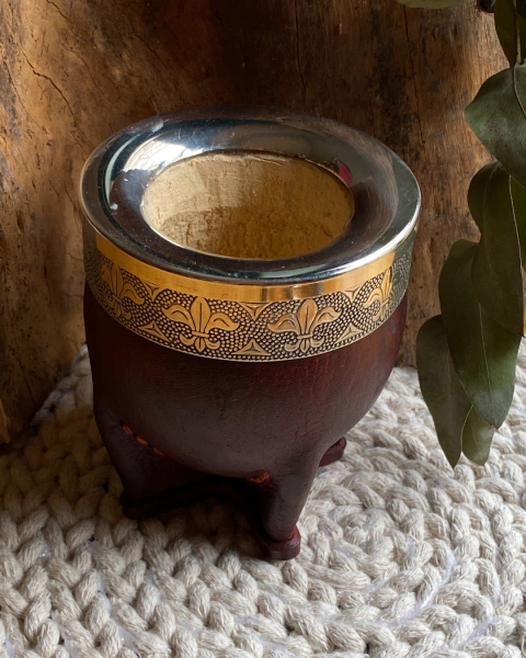 Mate Imperial Cuero Oscuro - comprar online