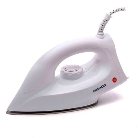 Plancha Seca Daewoo 1000w Suela Antiadherente Di2316 - comprar online