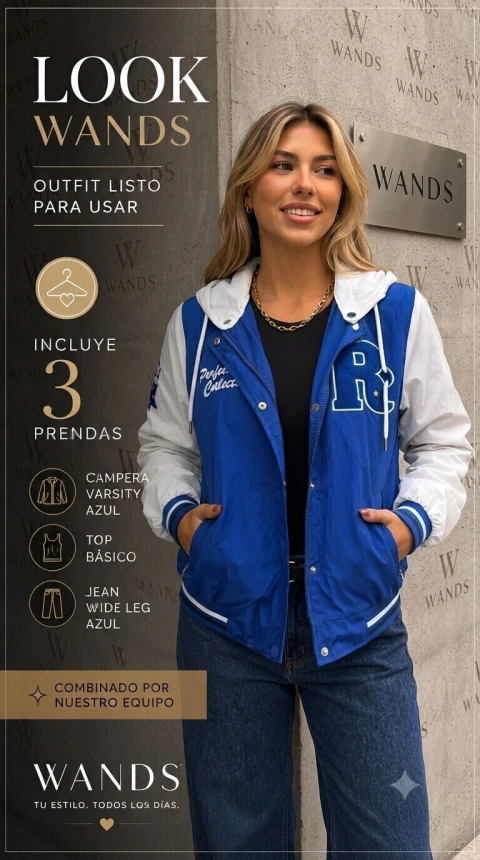 LOOK UNIVERSITY (2 PRENDAS LISTO PARA USAR)