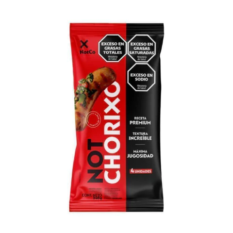 CHORIZO NOT CHORIXO X 240GR NOTCO