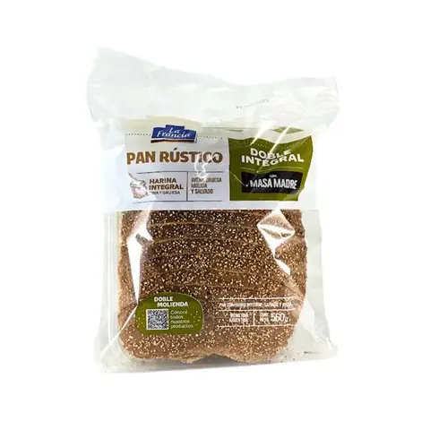 PAN DE MASA MADRE DOBLE INTEGRAL X 560GR LA FRANCIA