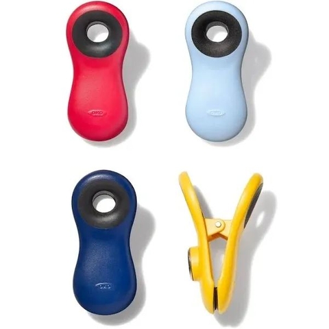 Clipes Magnéticos Sortidos com Imã 4Pcs - OXO