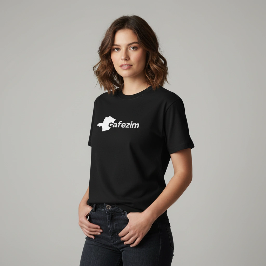 Camisa Feminina Cafezin