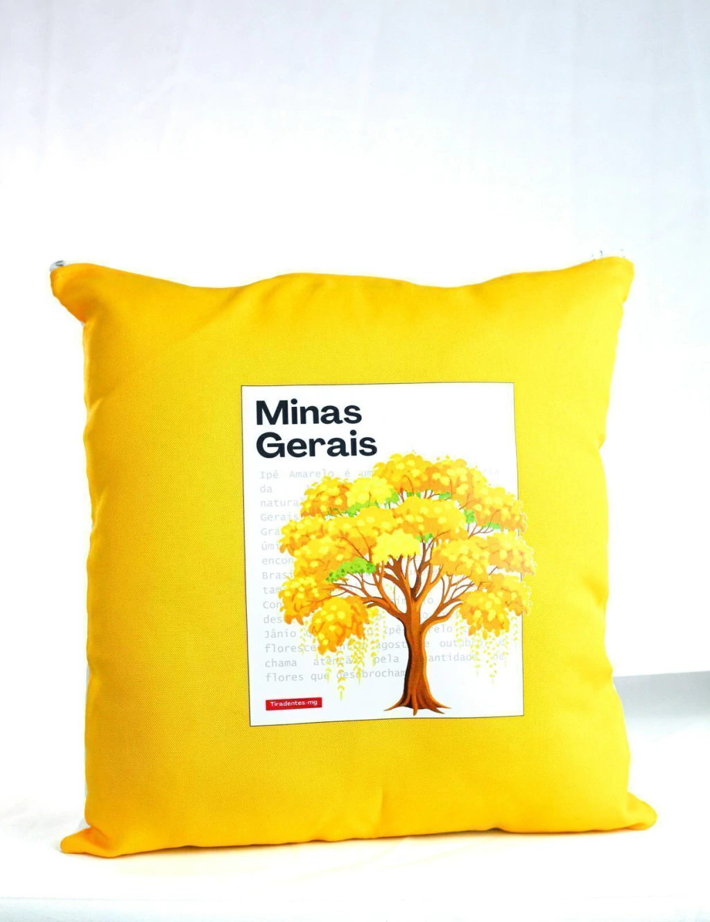 Almofada minas gerais - amarela
