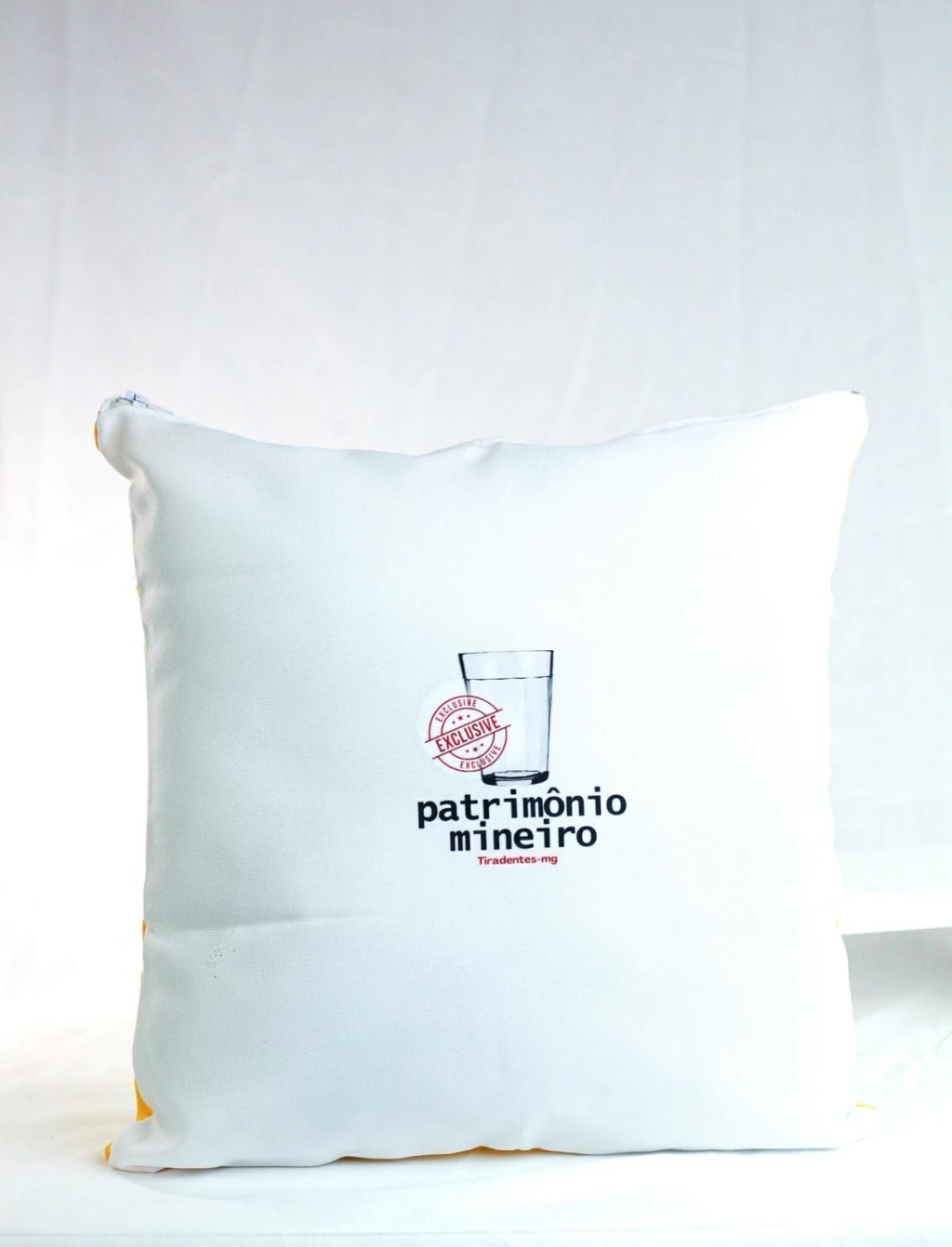 Almofada patrimônio mineiro - branca