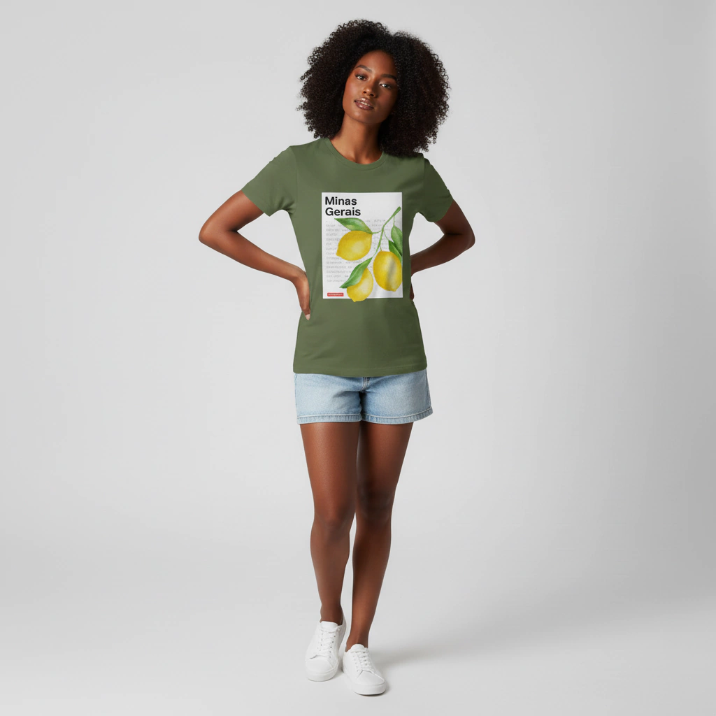 Camisa Feminina Limão