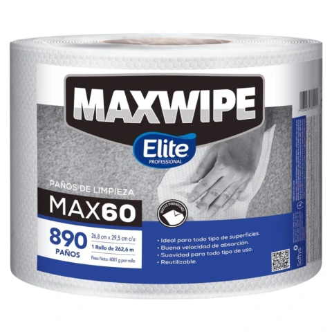 Paño reutilizable Maxwipe Elite MAX60 | 890 unidades.
