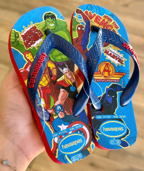 CHINELO INF MASC HAVAIANAS TOP MARVEL II