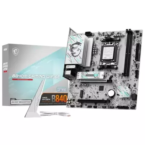 MSI B840M Gaming WiFi6E, Chipset B840, AMD AM5, mATX, DDR5 (911-E76-001)