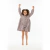 Vestido Infantil Menina Xadrez Vichy Manga Longa | Cotton Leve