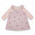 Salopete Infantil Menina Rosa Floral com Babados e Blusa Manga Longa | Cotton Leve e Moletom Linho Felpado - loja online