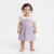 Vestido Jardineira Bebê Menina Colorittá Listrado | Gola Ampla - comprar online