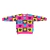 Blusa Infantil Menina Tricot Corações Coloridos | Tricot Premium Antialérgico - loja online