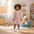 Salopete Infantil Menina Rosa Floral com Babados e Blusa Manga Longa | Cotton Leve e Moletom Linho Felpado na internet