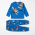 Pijama Infantil Menino Super Powers Azul e Laranja | Algodão Conjunto Manga Longa - loja online