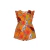 Macacão Infantil Menina Estampa Tropical Coral | Viscose - loja online