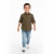 Camisa Infantil Masculina Manga Longa Trick Nick Verde